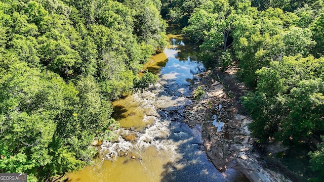 2878 Heather Row Rdg SW, Lilburn, GA 30047 - drone / aerial view of a heavily wooded area