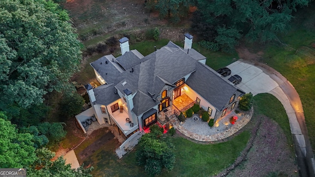 2878 Heather Row Rdg SW, Lilburn, GA 30047 - view from above of property