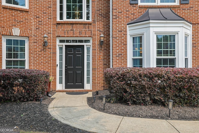 285 Finsbury Park Ct, Suwanee, GA 30024 - entrance to property with brick siding