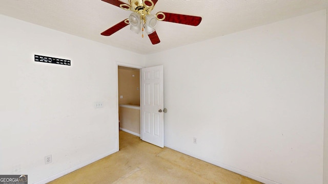 176 Silver Fox Trl, Dallas, GA 30157 - unfurnished room featuring ceiling fan, light carpet, and baseboards