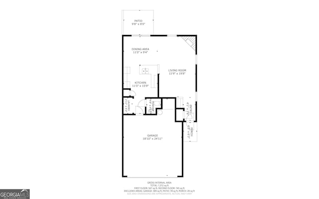 176 Silver Fox Trl, Dallas, GA 30157 - room layout