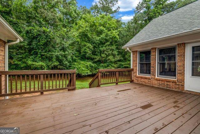 362 Clyde Ct, Mcdonough, GA 30252 - view of wooden deck