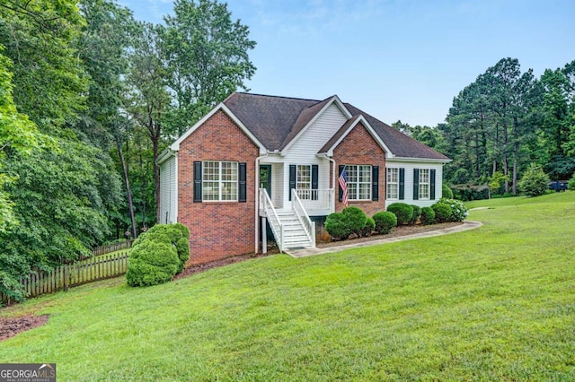 5421 Amherst Way, Flowery Branch, GA 30542 - view of front of house with brick siding