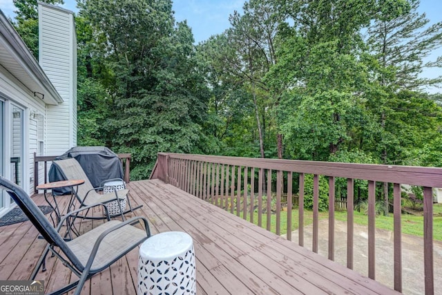 5421 Amherst Way, Flowery Branch, GA 30542 - view of deck