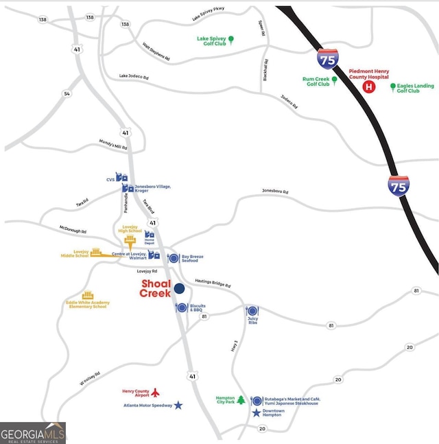 12085 Conrad Cir, Hampton, GA 30228 - map / location