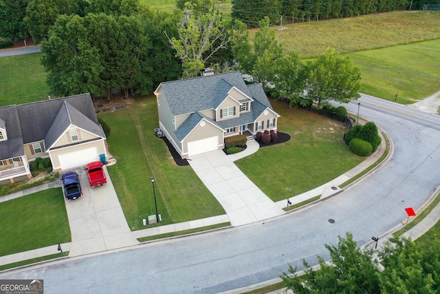 327 Oakland Bay Ct, Loganville, GA 30052 - view from above of property