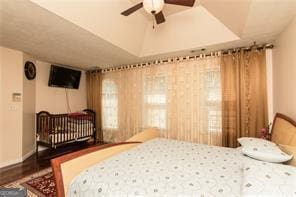 1405 Overland Xing, Alpharetta, GA 30004 - bedroom with wood finished floors and baseboards