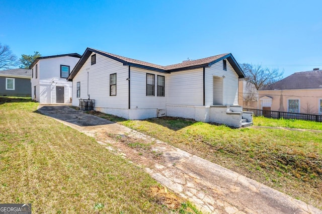 2110 Newnan St, Atlanta, GA 30344 - view of side of property featuring a central AC unit
