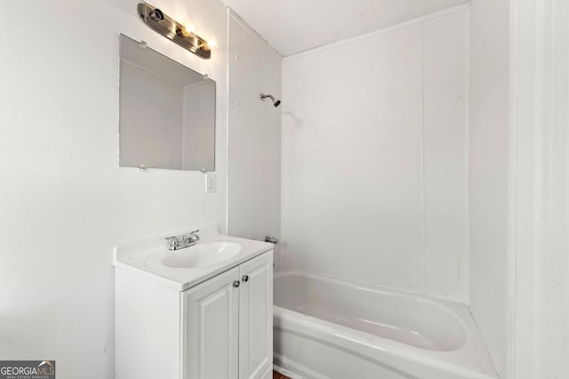2110 Newnan St, Atlanta, GA 30344 - full bathroom with vanity and shower / bath combination