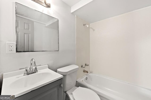 2110 Newnan St, Atlanta, GA 30344 - full bath featuring shower / bath combination and vanity