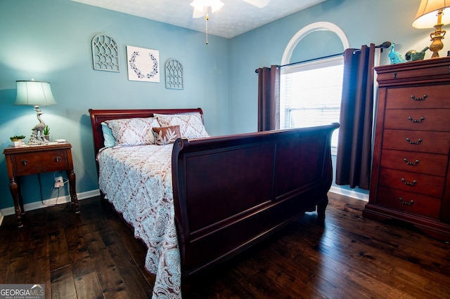1612 Cagle Ct, Lawrenceville, GA 30045 - bedroom with wood-type flooring and baseboards