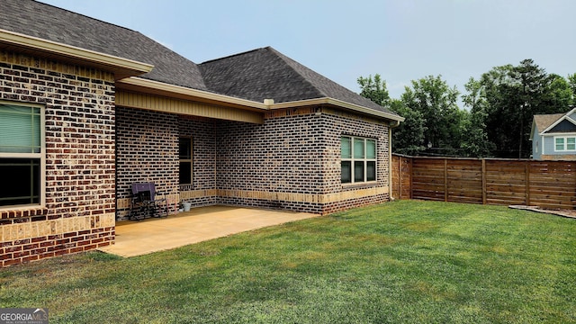 556 Constitution Dr, Forsyth, GA 31029 - view of yard featuring a patio area