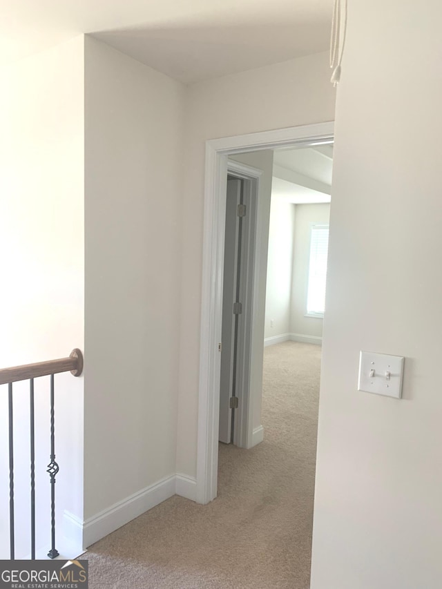 2118 Water Mill Ct, Buford, GA 30519 - corridor featuring carpet and baseboards
