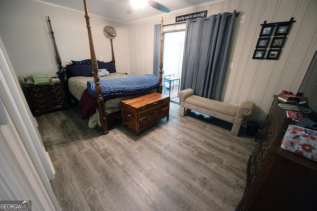 103 Wilson Way, Thomaston, GA 30286 - bedroom with light wood finished floors and crown molding