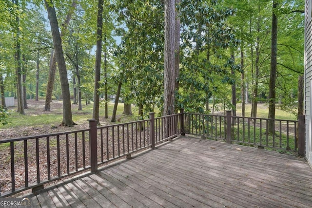 220 Chinkapin Cir SW, South Fulton, GA 30311 - view of wooden deck