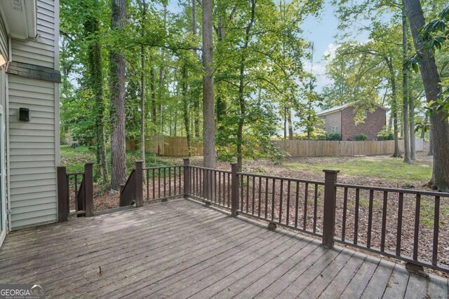 220 Chinkapin Cir SW, South Fulton, GA 30311 - view of wooden terrace