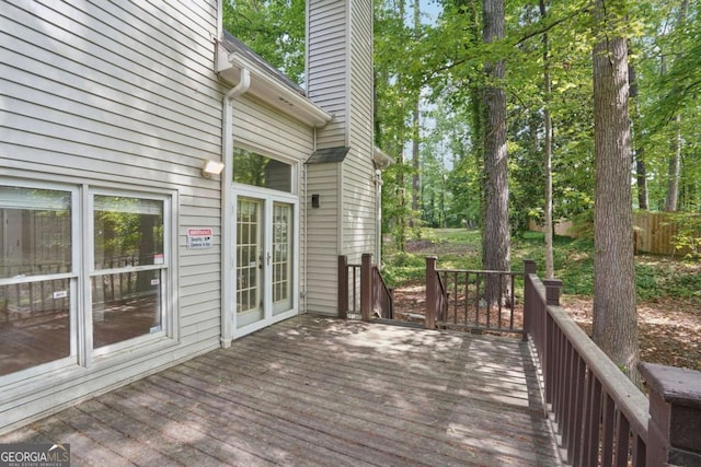 220 Chinkapin Cir SW, South Fulton, GA 30311 - view of wooden deck