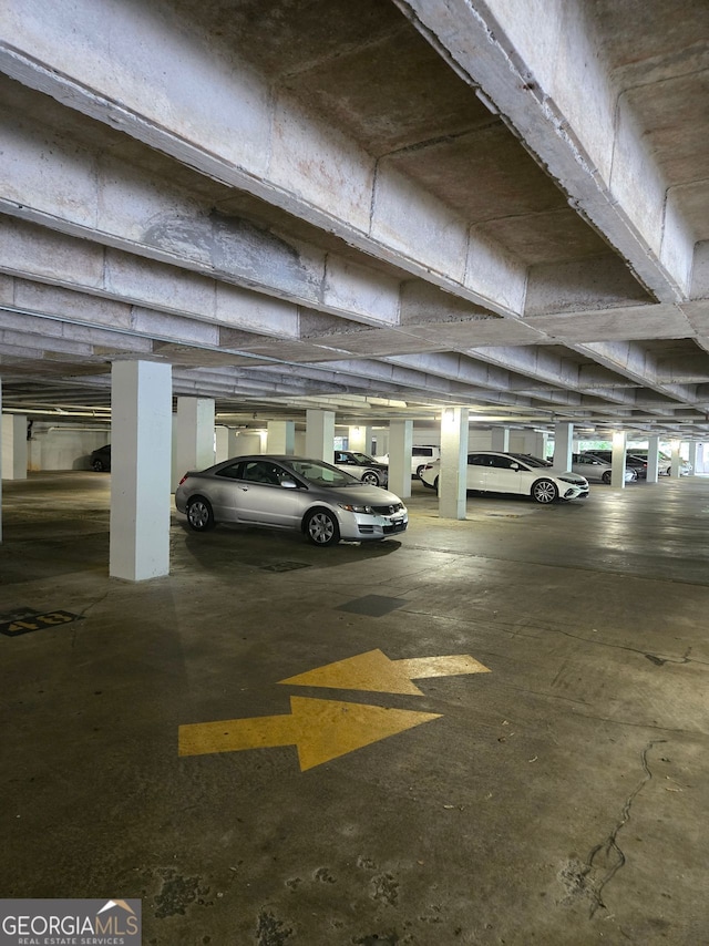2479 Peachtree Rd NE Unit 902, Atlanta, GA 30305 - view of parking garage