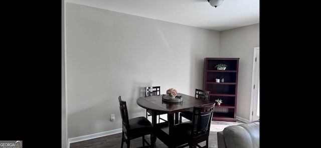 4241 Swamp Cypress Trl, Gainesville, GA 30504 - dining room featuring baseboards and wood finished floors