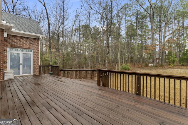 1442 Swiftwater Cir, Mcdonough, GA 30252 - view of wooden deck