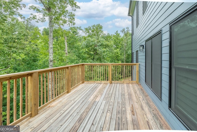 5490 Bent Grass Way, Douglasville, GA 30135 - view of wooden terrace