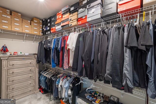 5490 Bent Grass Way, Douglasville, GA 30135 - view of spacious closet