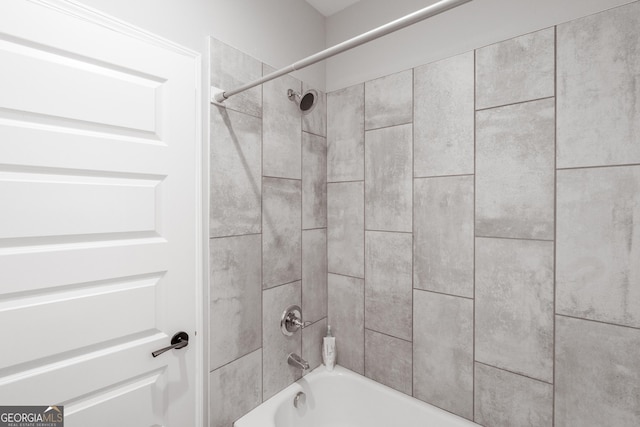 5490 Bent Grass Way, Douglasville, GA 30135 - bathroom with shower / tub combination