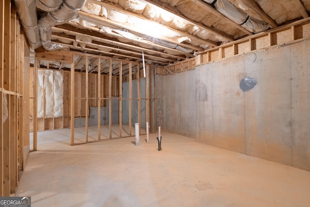 5490 Bent Grass Way, Douglasville, GA 30135 - view of unfinished below grade area