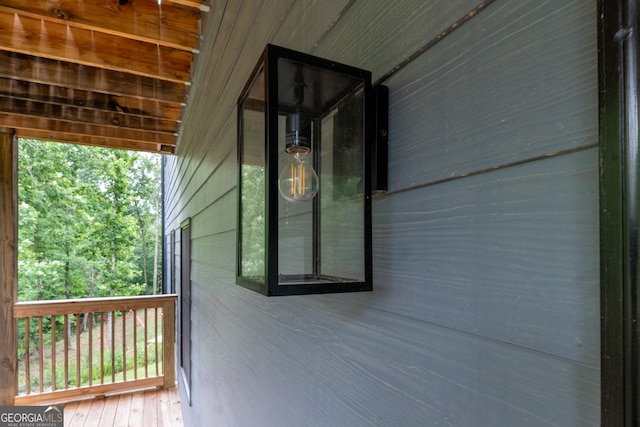 5490 Bent Grass Way, Douglasville, GA 30135 - view of wooden terrace
