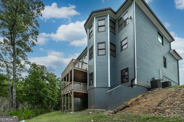 5490 Bent Grass Way, Douglasville, GA 30135 - view of property exterior with a balcony