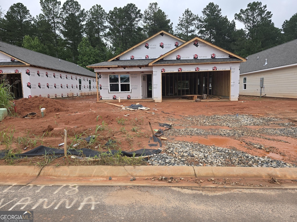 71 Charlie Way Unit 18, Winder, GA 30680 - unfinished property featuring a garage