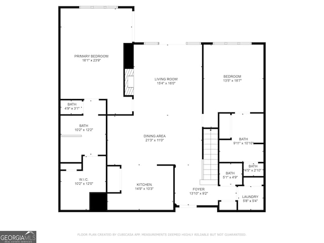 3280 Stillhouse Ln SE Unit 410, Atlanta, GA 30339 - property floor plan