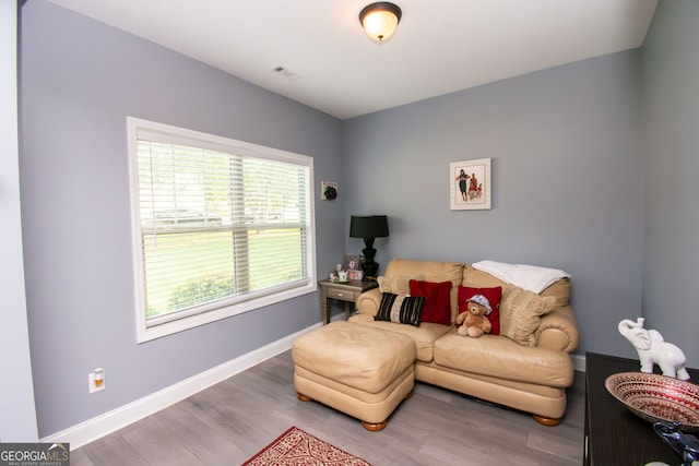4560 Buckskin Way, Douglasville, GA 30135 - living room with wood finished floors and baseboards