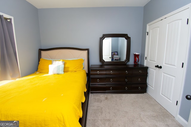 4560 Buckskin Way, Douglasville, GA 30135 - carpeted bedroom featuring a closet