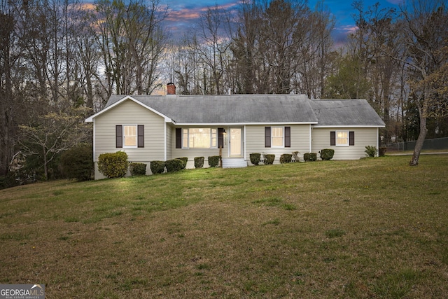 1312 Milstead Ave NE, Conyers, GA 30012 - ranch-style house with a chimney