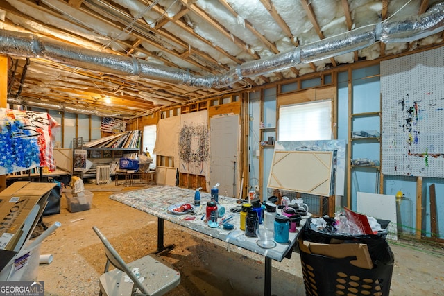 2009 Parador Aly, Mcdonough, GA 30253 - view of below grade area