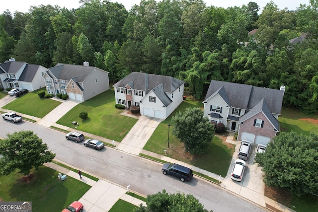 3205 Anneewakee Falls Parkway, Douglasville, GA 30135 - aerial view of residential area