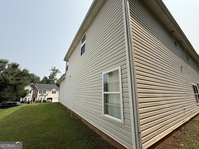 3205 Anneewakee Falls Parkway, Douglasville, GA 30135 - view of home's exterior featuring a lawn