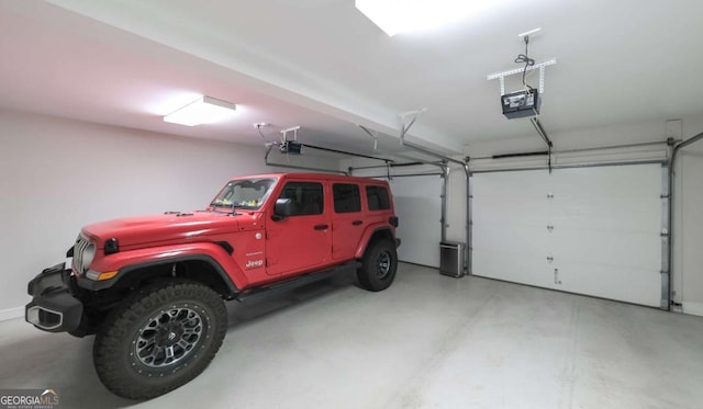 180 Mountain Path, Rockmart, GA 30153 - garage featuring a garage door opener