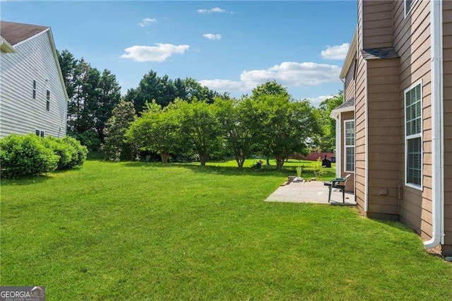3134 Flery Way, Lawrenceville, GA 30046 - view of green lawn featuring a patio