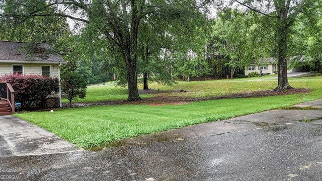 4845 Willow St, Acworth, GA 30101 - view of green lawn featuring view of scattered trees