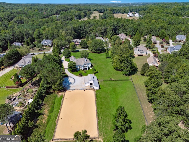 206 Savanna Estates Ct, Canton, GA 30115 - aerial view of a forest