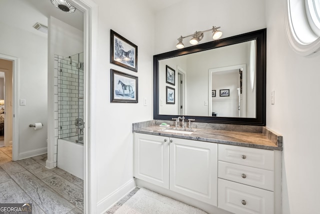 206 Savanna Estates Ct, Canton, GA 30115 - full bath with vanity and tub / shower combination