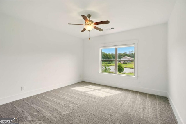 847 Rolling Hl, Kennesaw, GA 30152 - empty room with carpet, baseboards, and a ceiling fan