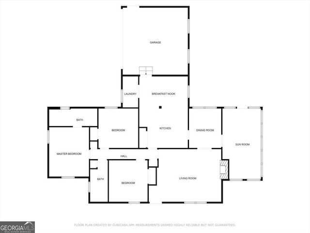 1267 Austin Bridge Rd, Douglasville, GA 30134 - view of home floor plan