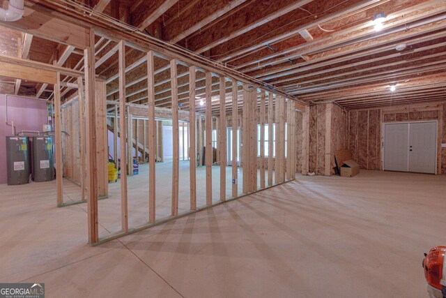 319 Beaconsfield Dr, Sharpsburg, GA 30277 - basement with water heater