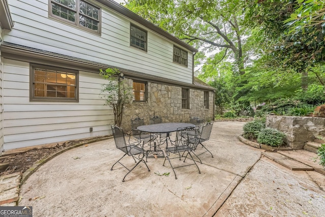 2596 Midway Rd, Decatur, GA 30030 - view of patio / terrace featuring outdoor dining area