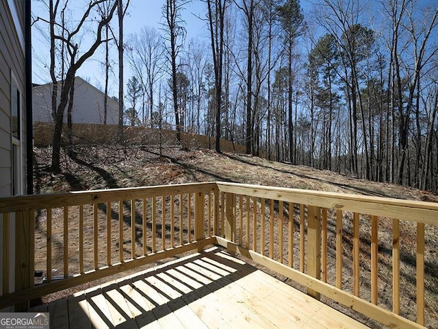 250 Shawnee Trl, Dallas, GA 30157 - view of deck