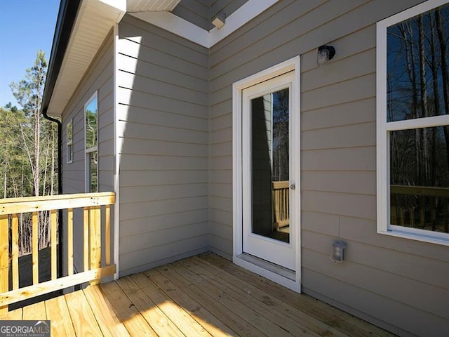 250 Shawnee Trl, Dallas, GA 30157 - view of deck