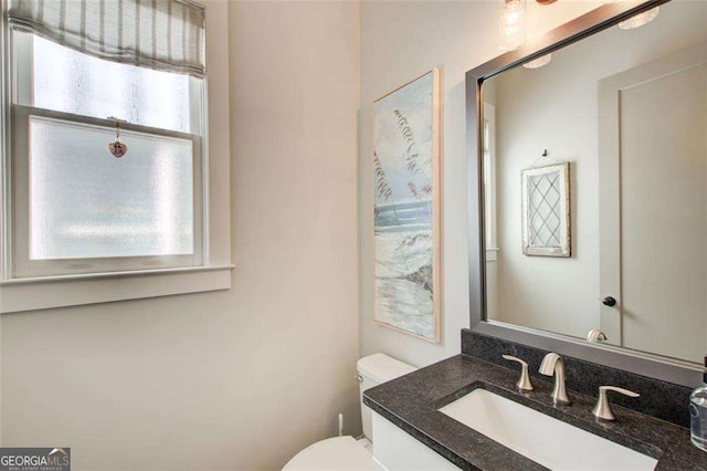 164 Inwood Walk, Woodstock, GA 30188 - bathroom with toilet and vanity